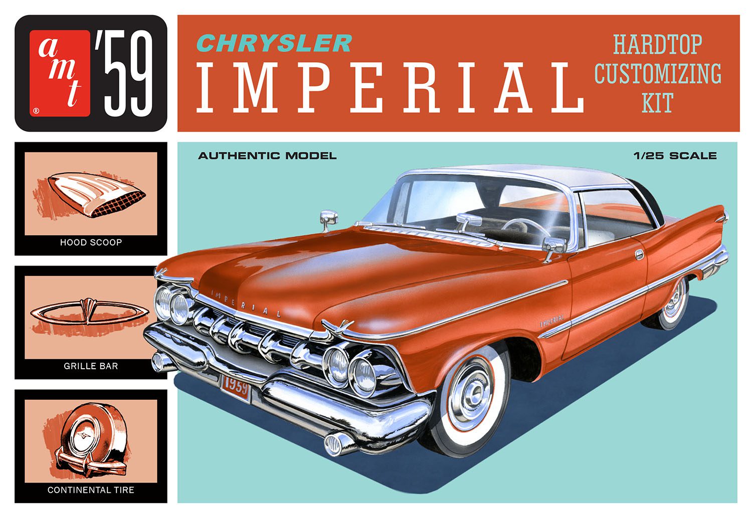 amt-1959-chrysler-imperial-maquette-voiture-1-25 image 1