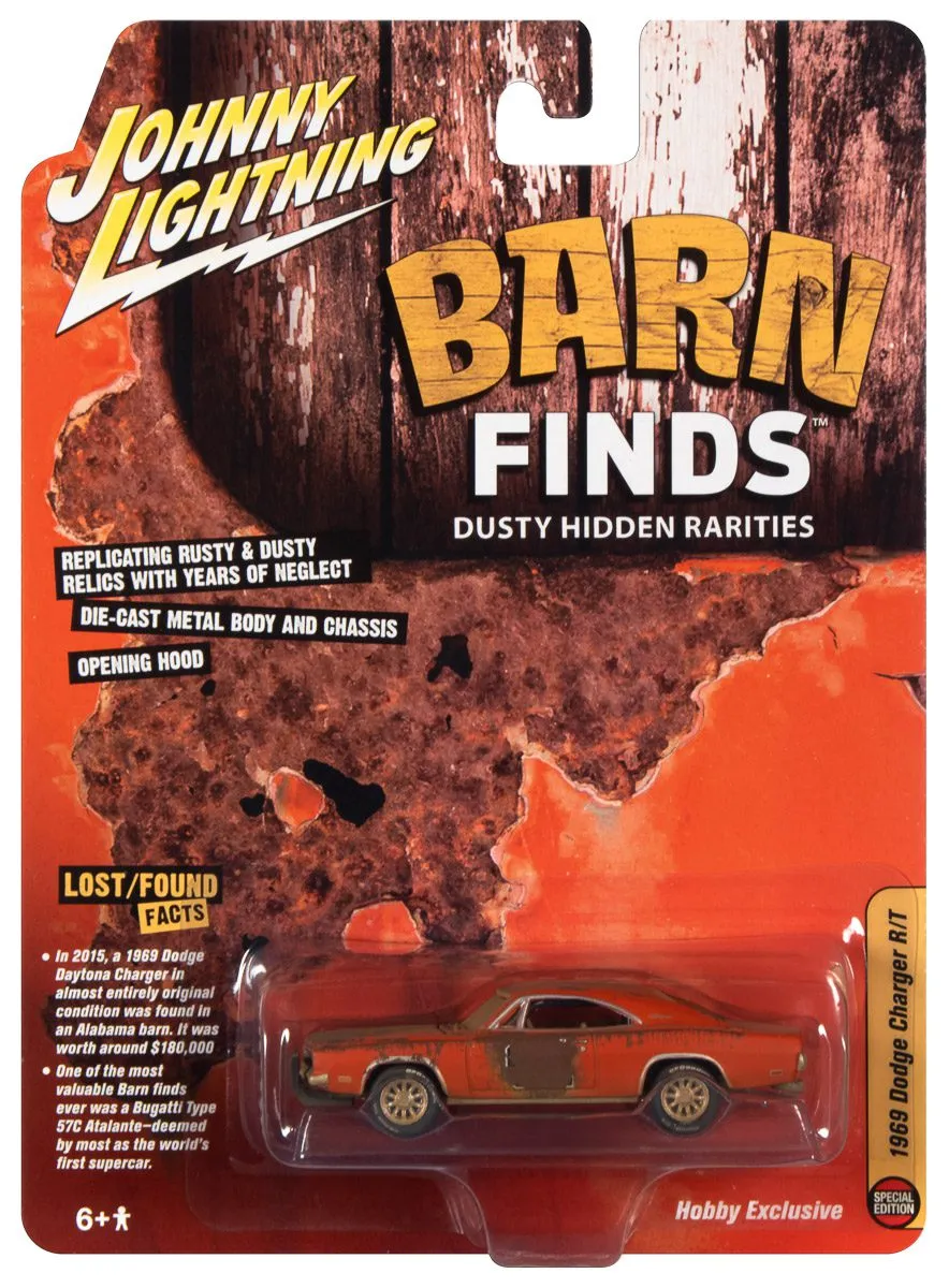 johnny-lightning-charger-1969-miniature-1-64-barn-find image 1