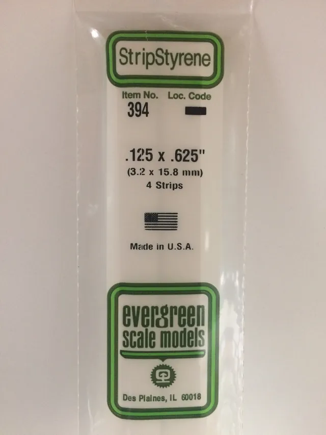 evergreen-strips-394-baguette-plastique-3-2x15-8mm-4-pi-ces-blanc image 1