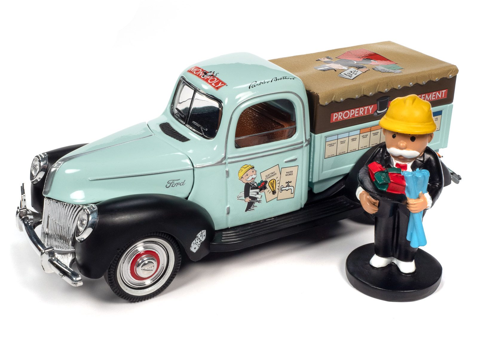 auto-world-monopoly-ford-1940-miniature-camion-1-18-r-sine image 3