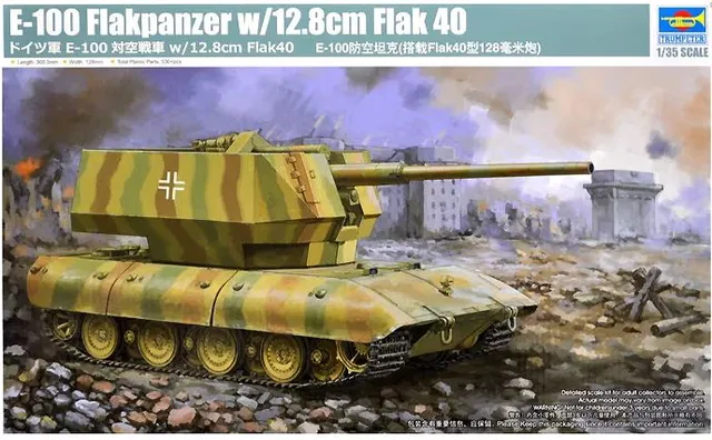 trumpeter-09585-e-100-flakpanzer-maquette-char-1-35 image 1