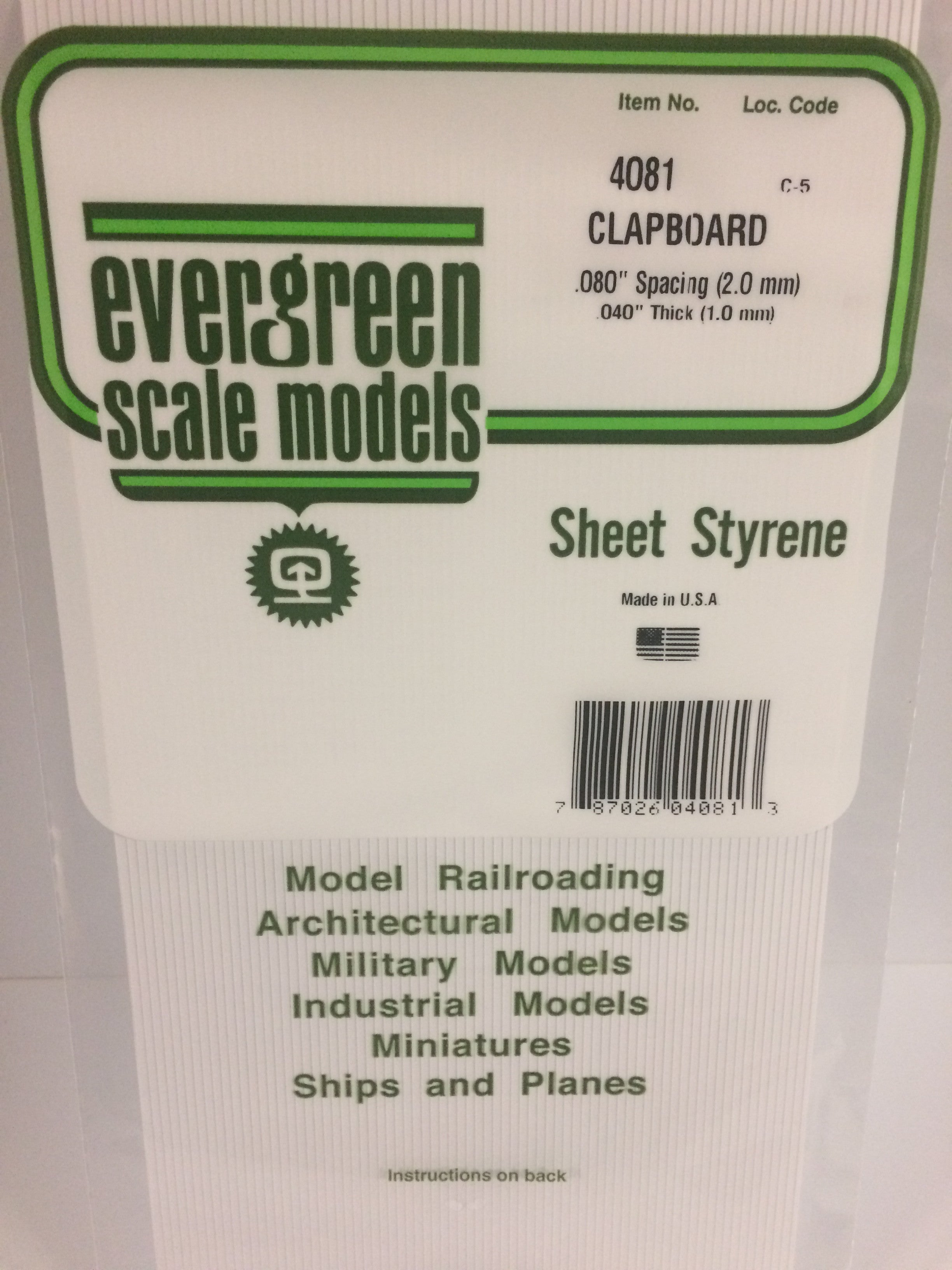 evergreen-siding-4081-plaque-bardage-15x30-cm-clapboard image 1