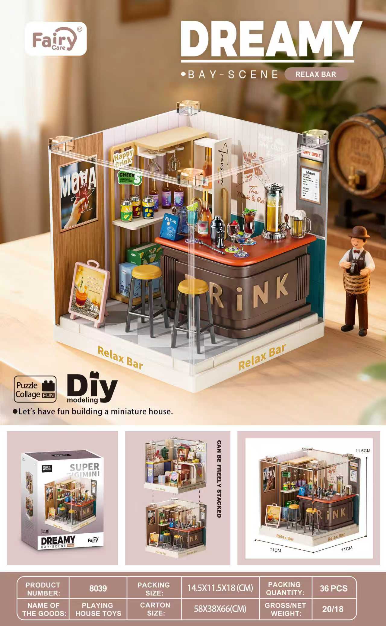 fairy-care-fc-dbs8039-dreamy-bay-relax-bar-miniature image 1