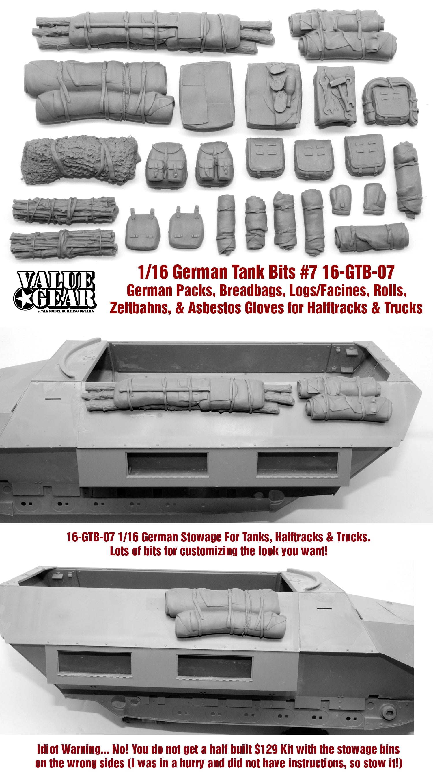 value-gear-16gtb07-barda-1-16-halftrack-camion-allemand-7 image 1