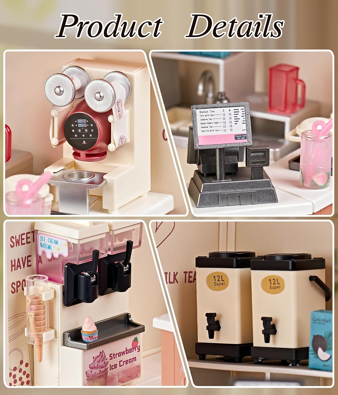 fairy-care-dreamy-bay-scene-fc-dbs8002-maison-miniature-milk-tea image 4