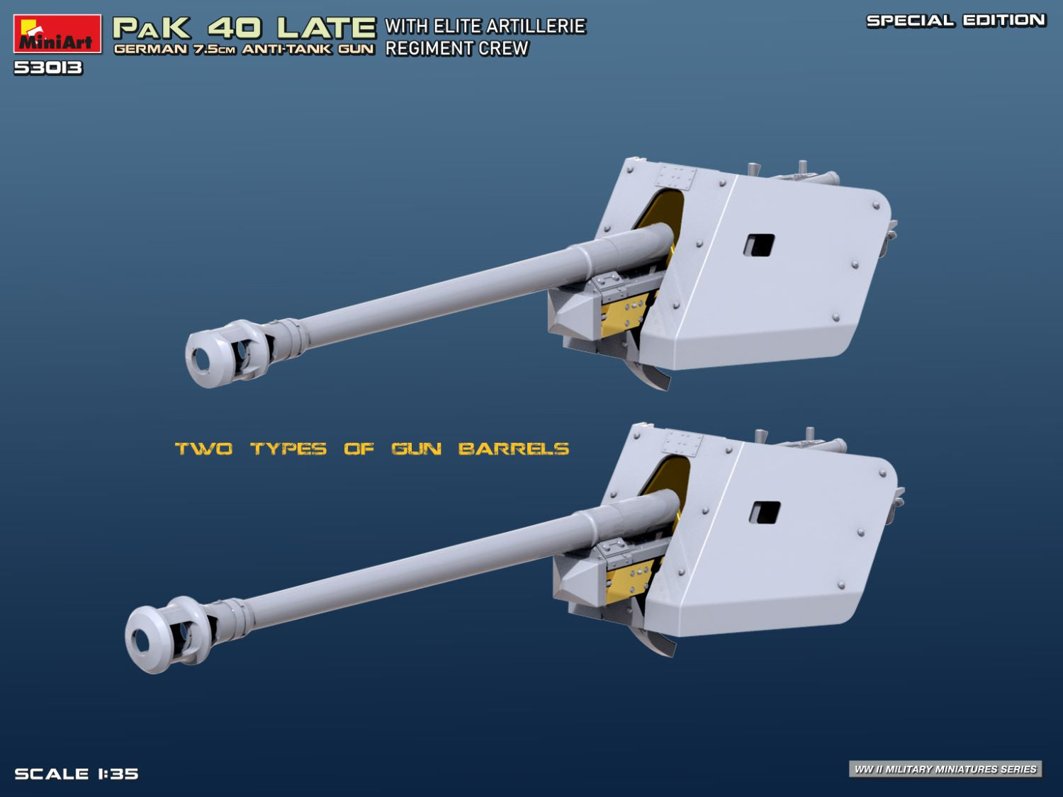 miniart-53013-pak-40-late-maquette-canon-1-35-figurines image 7