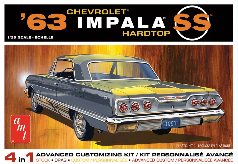 amt-1963-chevy-impala-ss-maquette-1-25 image 1