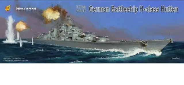 very-fire-vf700906dx-hutten-maquette-bateau-1-700-deluxe-classe-h image 1