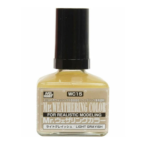 mr-hobby-wc15-weathering-color-light-grayish-peinture-patine-40ml image 1