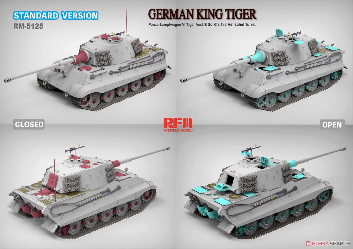 rye-field-model-5125-king-tiger-henschel-maquette-char-1-35 image 2