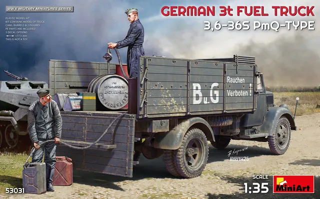 miniart-53031-camion-citerne-allemand-1-35-ww2 image 1