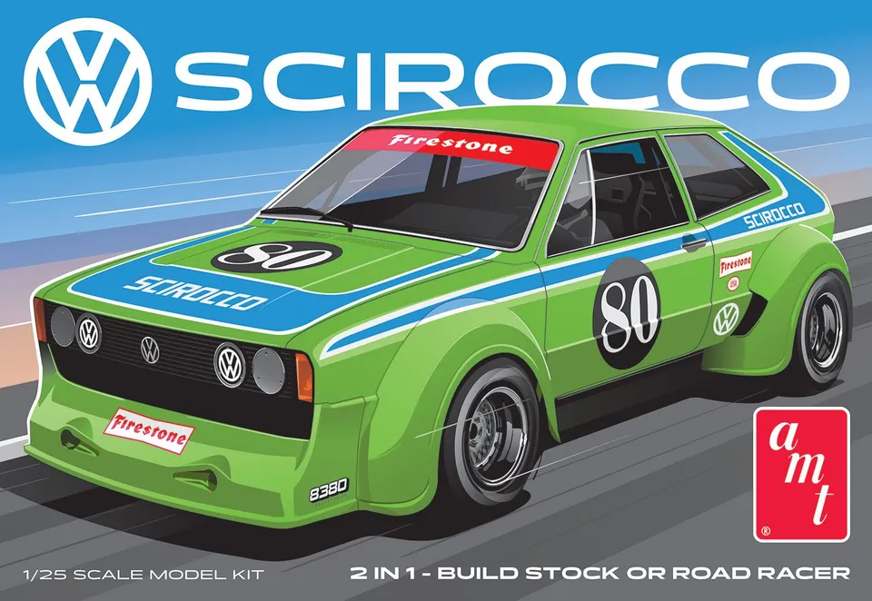amt-volkswagen-scirocco-t-a-champ-maquette-1-25 image 1