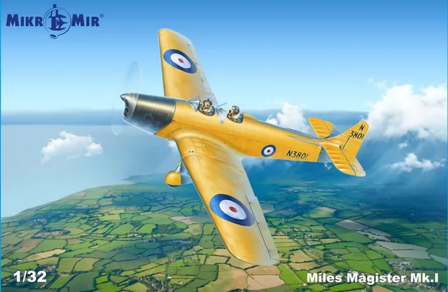 amp-mikromir-miles-magister-maquette-avion-1-72-entra-nement image 1