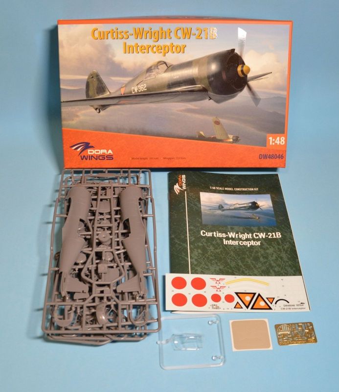 dora-wings-dw48046-cw-21b-interceptor-maquette-avion-1-48-ml-knil image 4