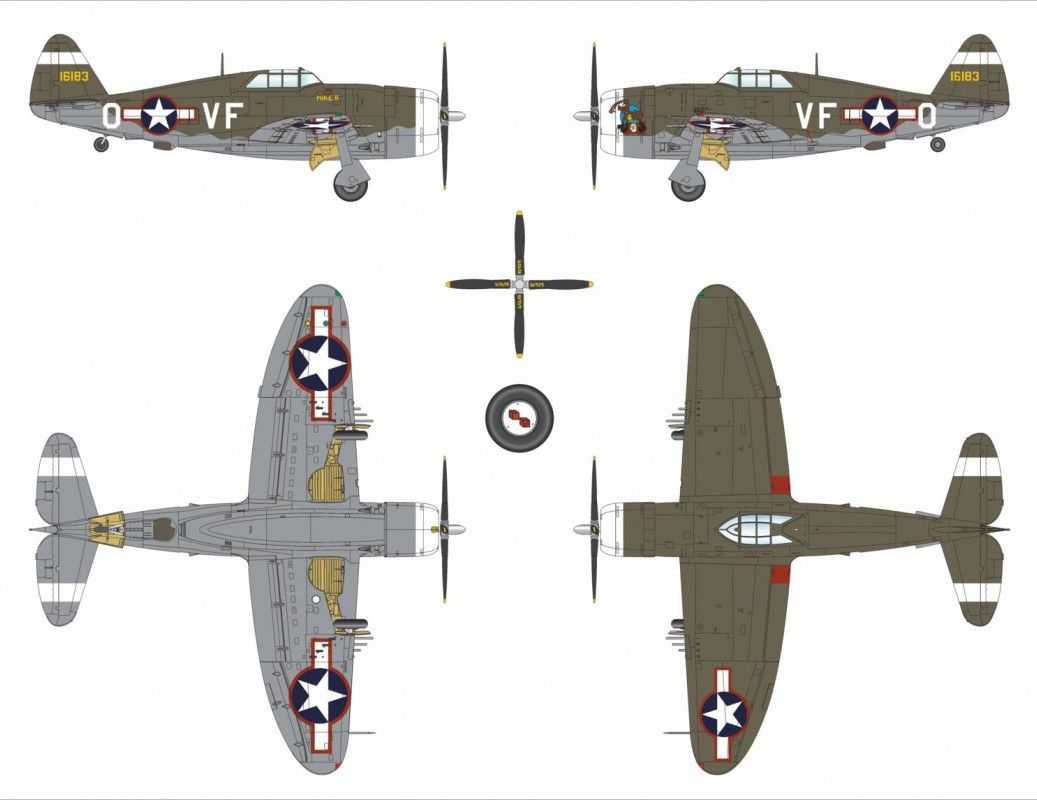 dora-wings-p-47c-2-thunderbolt-kit-1-48-razorback image 6