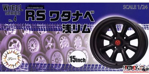 fujimi-193458-rs-watanabe-jantes-1-24-15-pouces image 1