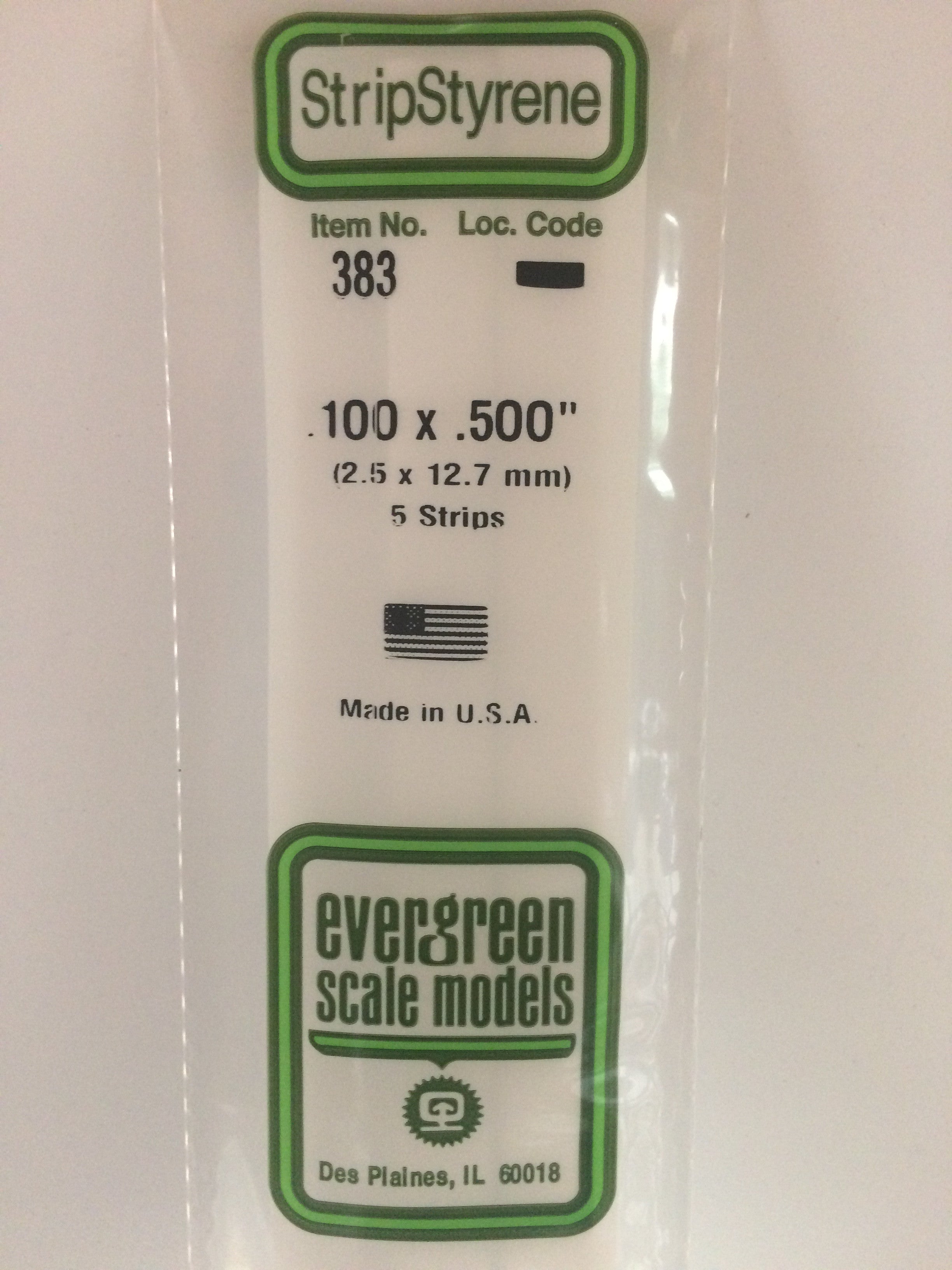 evergreen-strips-383-profil-plat-blanc-2-5x12-7-mm-5-pi-ces-60cm image 1