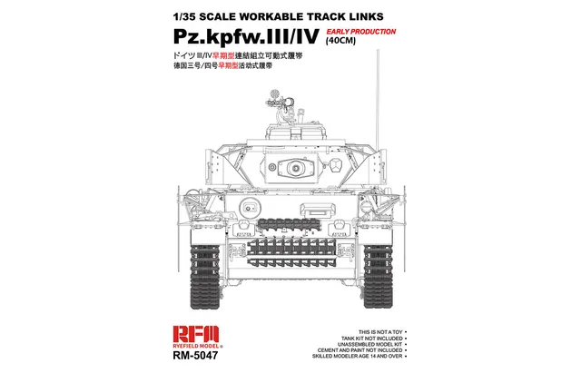 rye-field-5047-chenilles-pz-kpfw-iii-iv-40cm-maquette-1-35 image 1