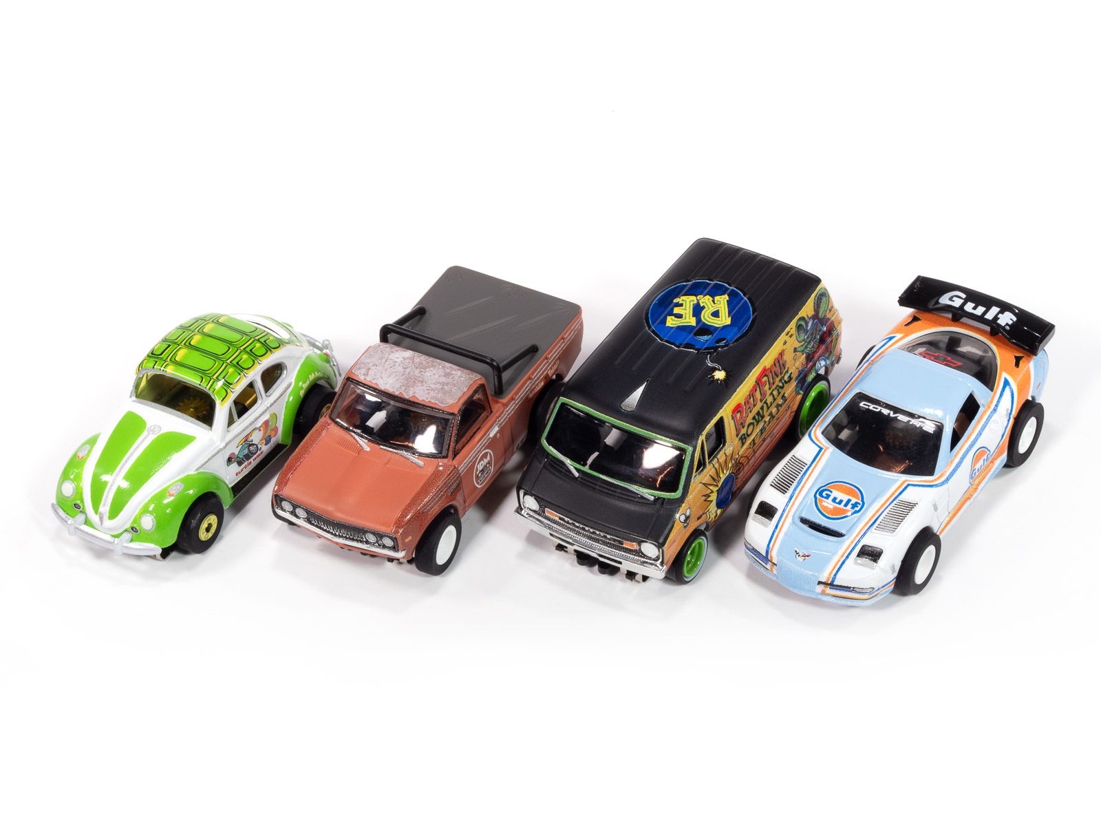auto-world-x-traction-4gear-voiture-slot-1-64-version-a-pop-culture image 2
