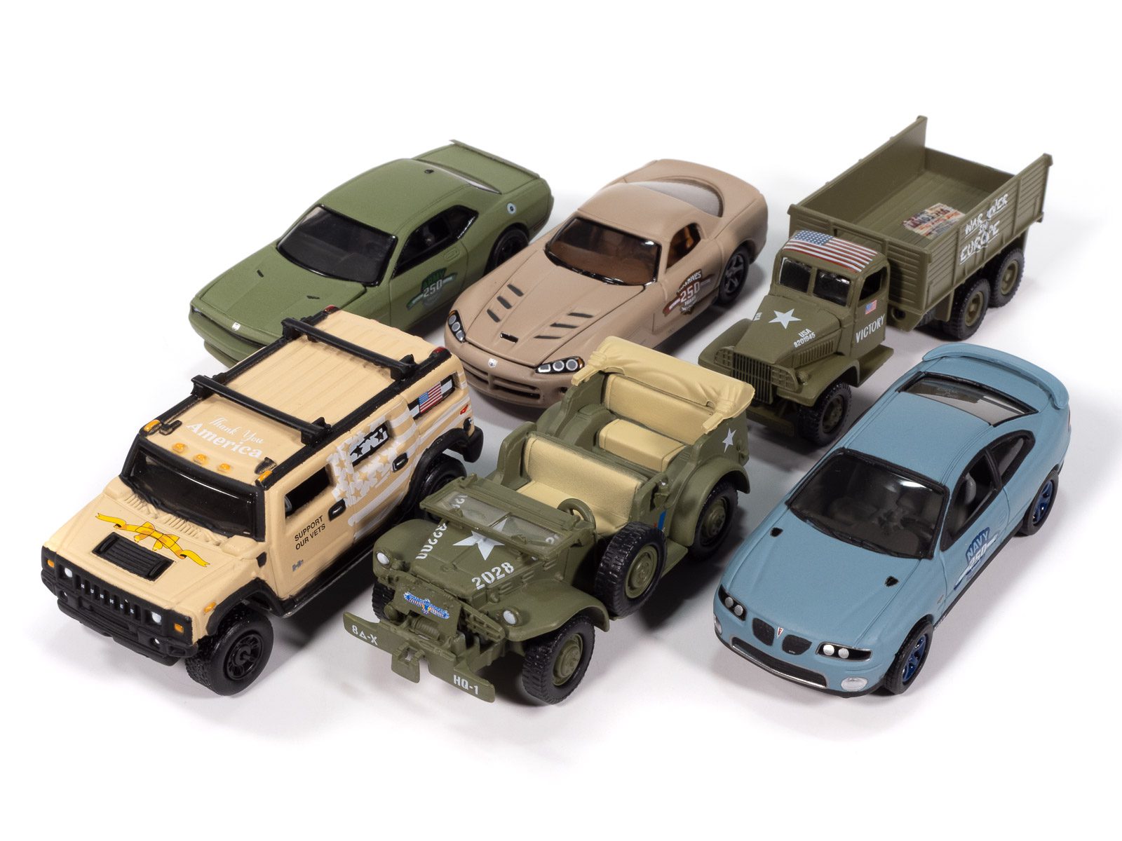 johnny-lightning-military-2025-release-1-set-b-diecast-6-pi-ces image 2