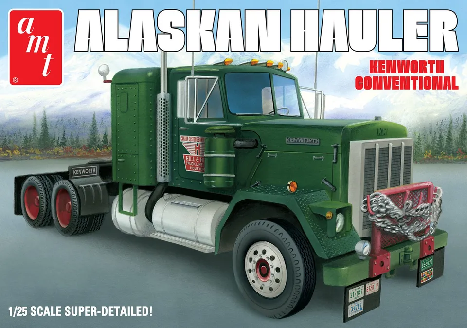 amt-alaskan-hauler-kenworth-maquette-camion-1-25 image 1