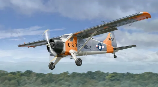 dora-wings-l-20a-u-6a-beaver-maquette-avion-1-48-militaire image 1