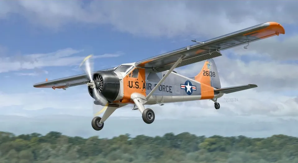 dora-wings-l-20a-u-6a-beaver-maquette-avion-1-48-militaire image 1