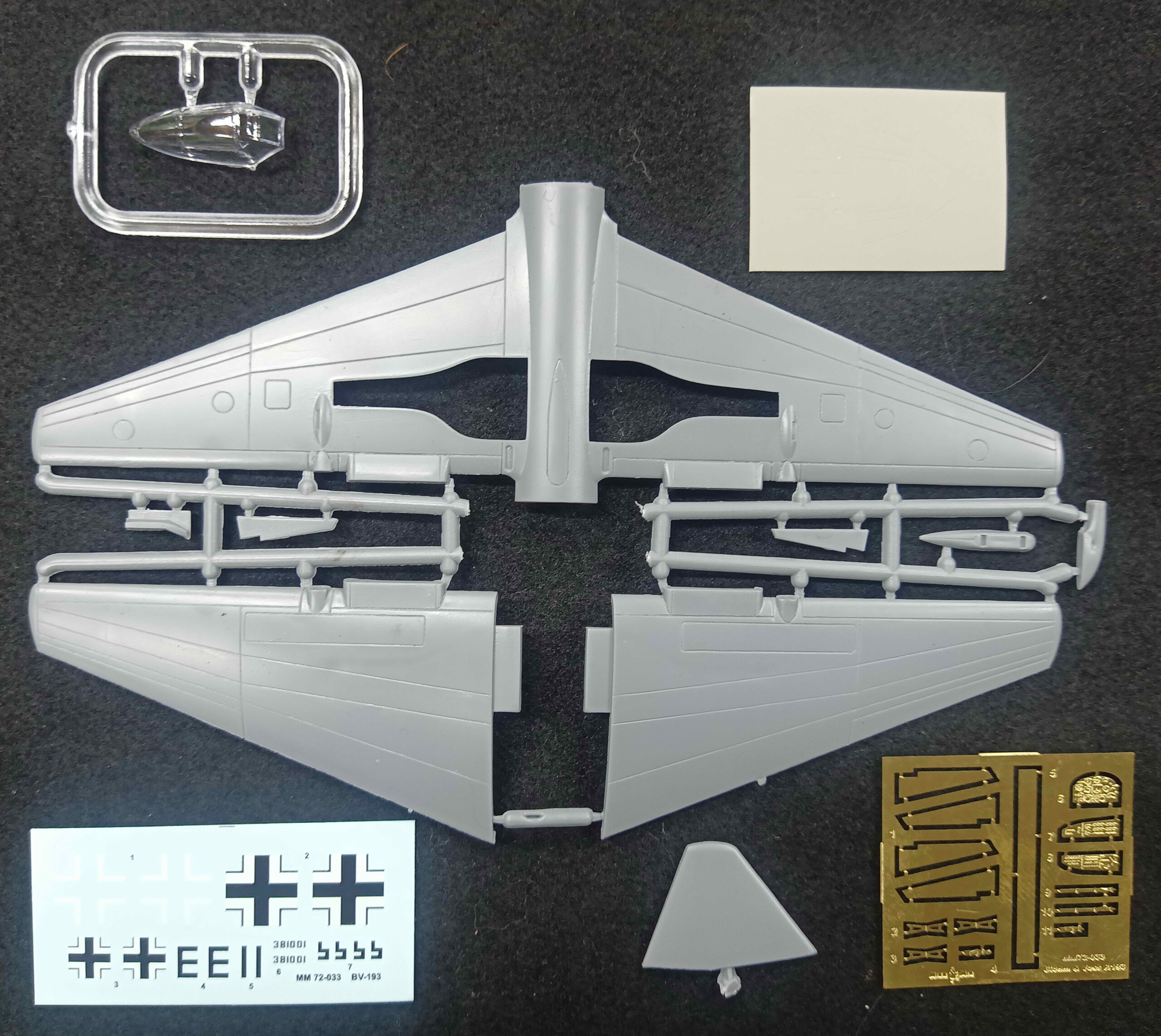 mikromir-7203-blohm-und-voss-p-193-maquette-avion-1-72 image 2