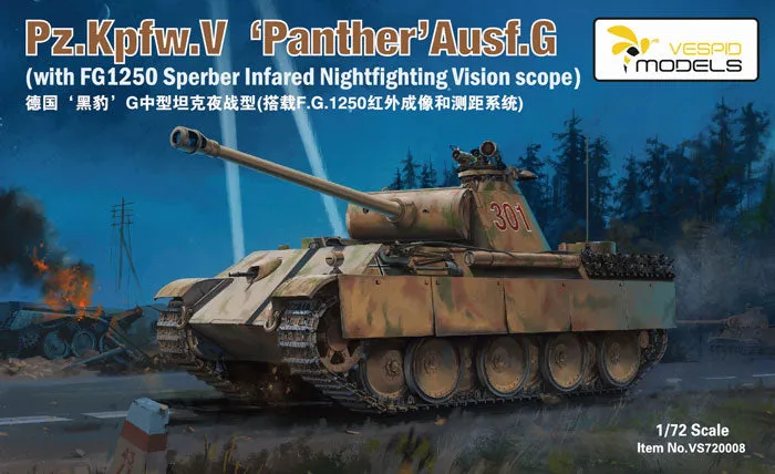 vespid-720008-panther-ausf-g-char-1-72-allemand image 1