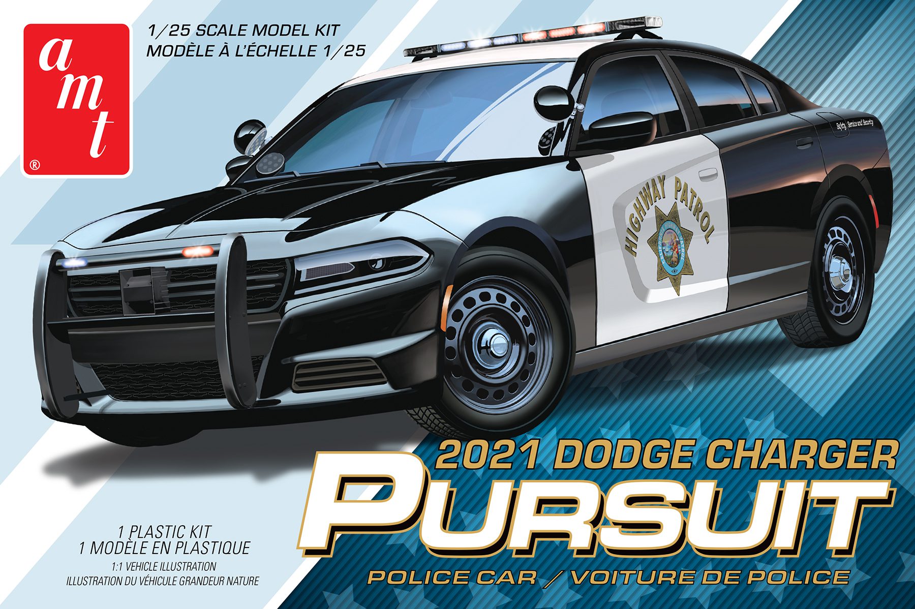 amt-dodge-charger-pursuit-2021-maquette-voiture-police-1-25 image 1