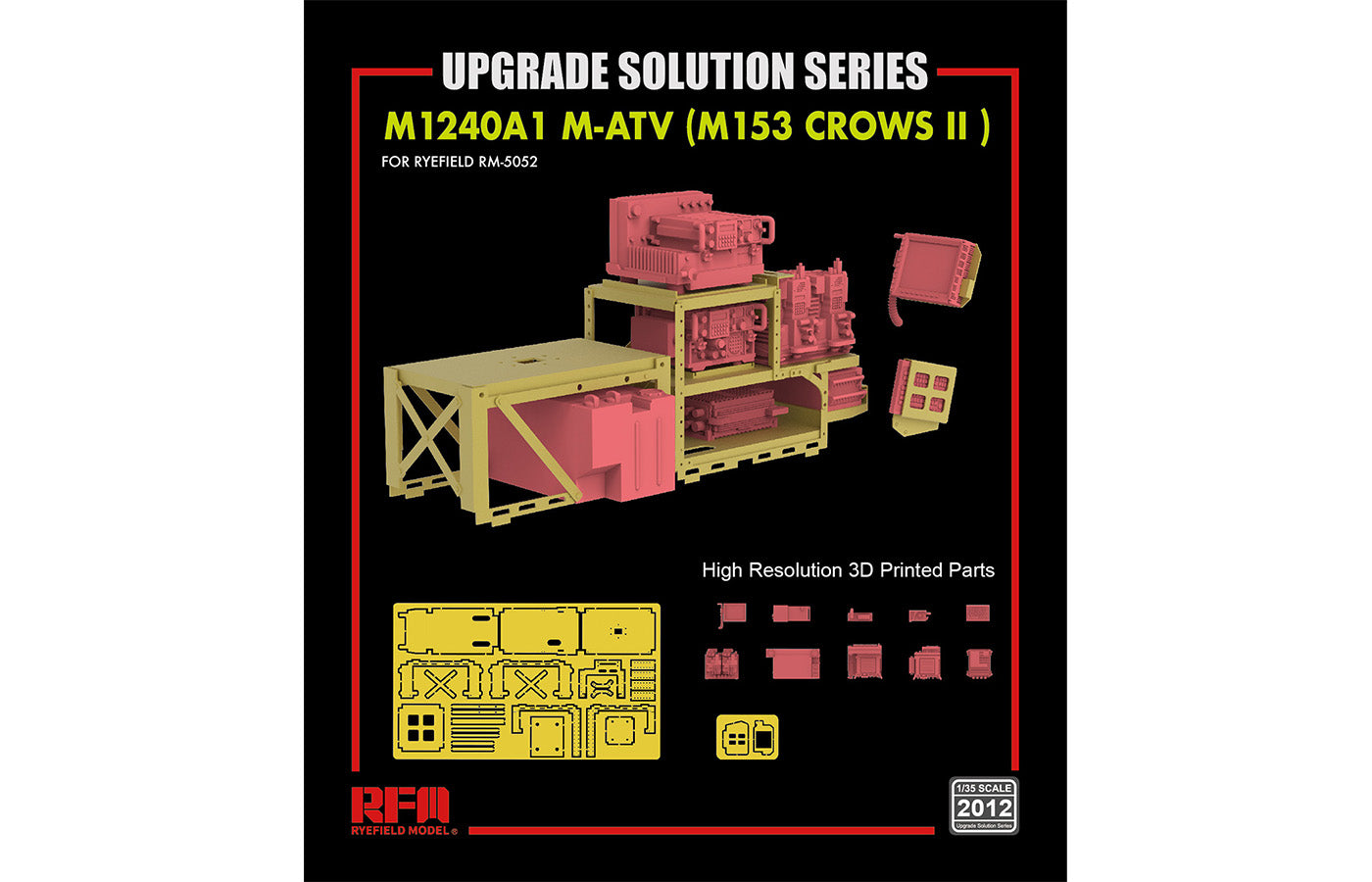 rye-field-2012-upgrade-m1240a1-m-atv-maquette-1-35 image 1