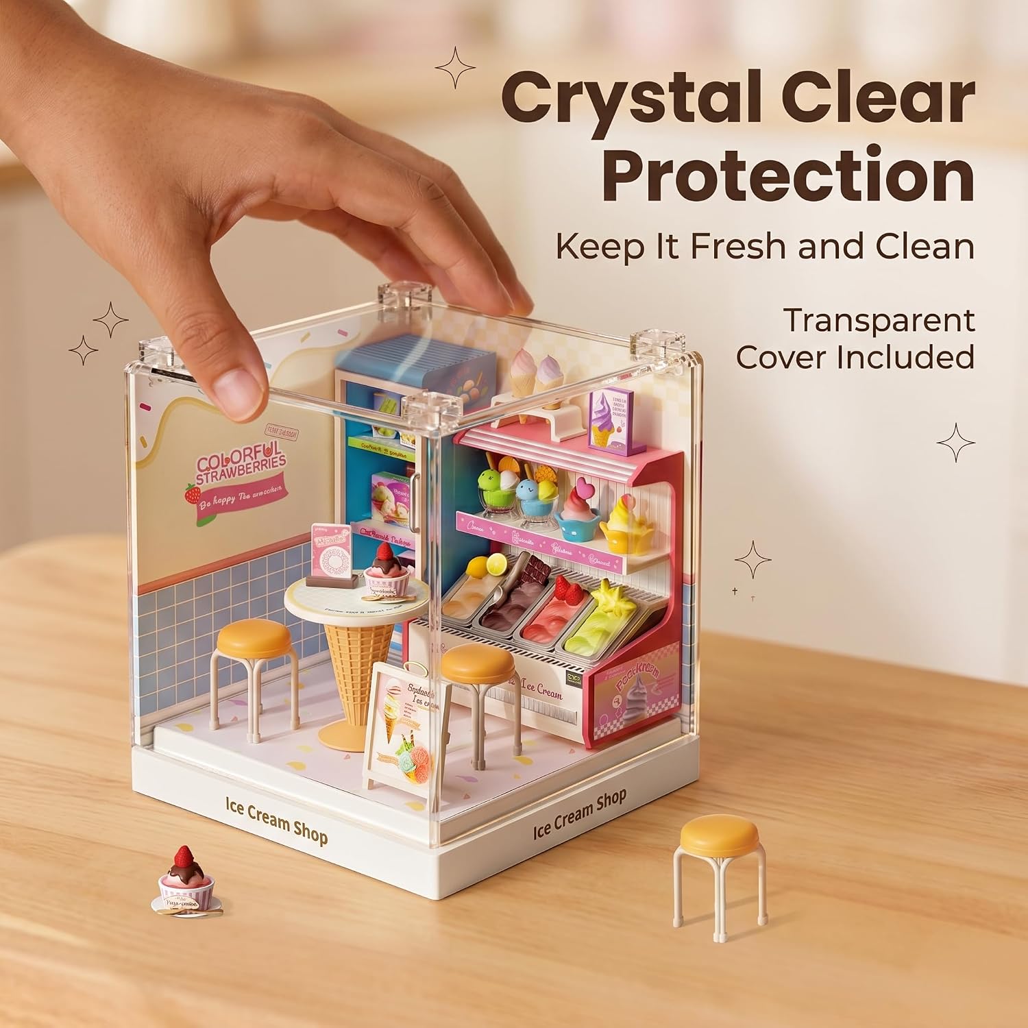 fairy-care-dreamy-bay-maison-miniature-glacier-fc-dbs8030-36-pi-ces image 6