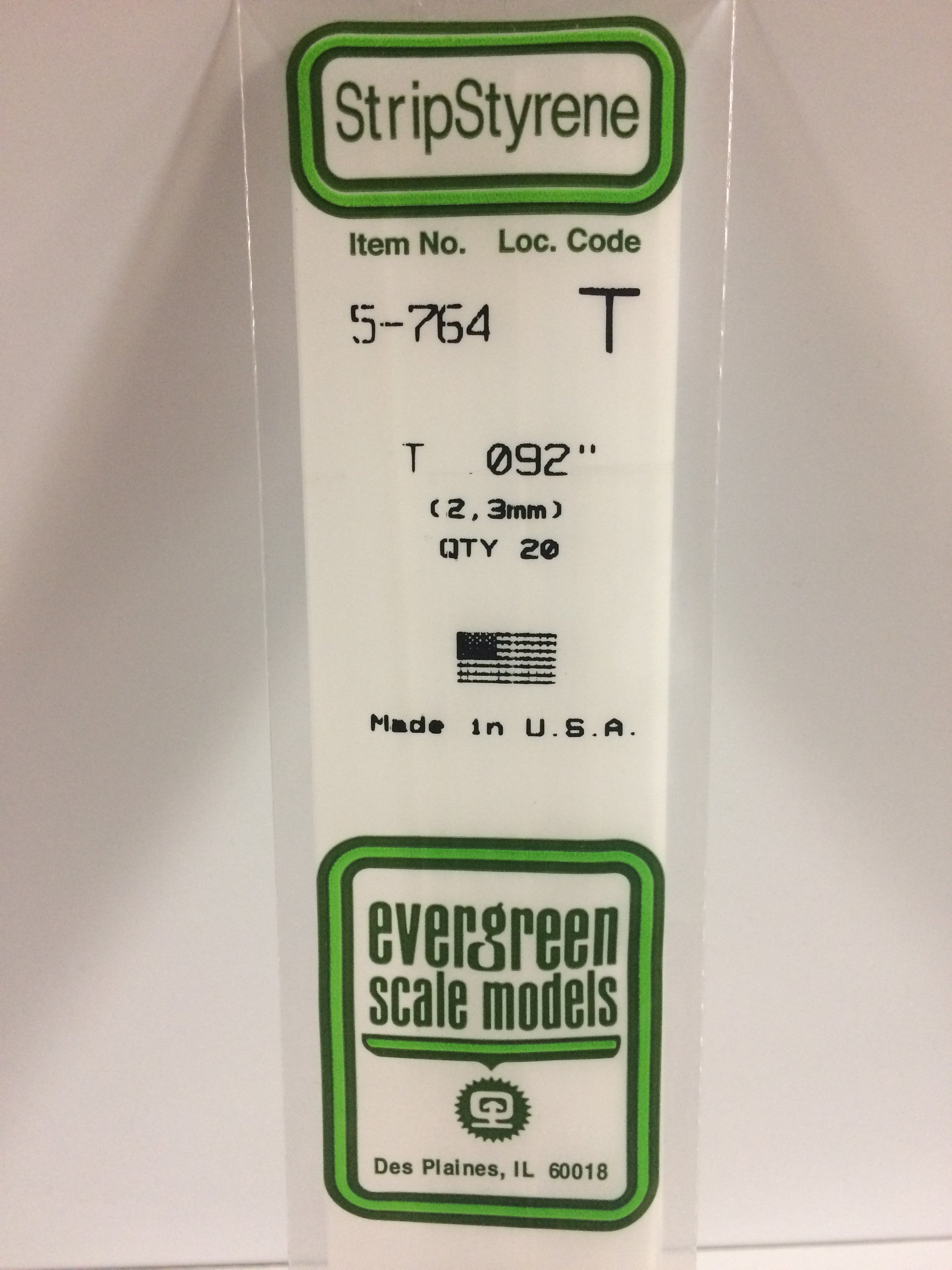 evergreen-shapes-764-profil-en-t-polystyr-ne-2-3mm-4-pi-ces image 2