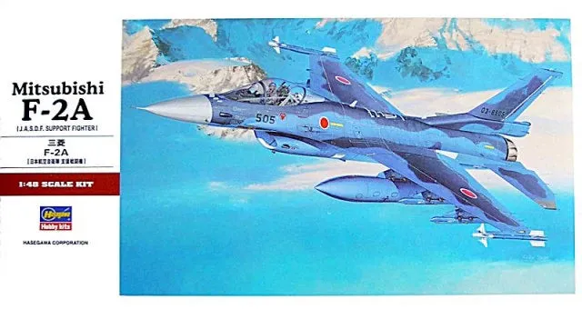 hasegawa-07227-mitsubishi-f-2a-1-48-maquette-avion-japonais image 1
