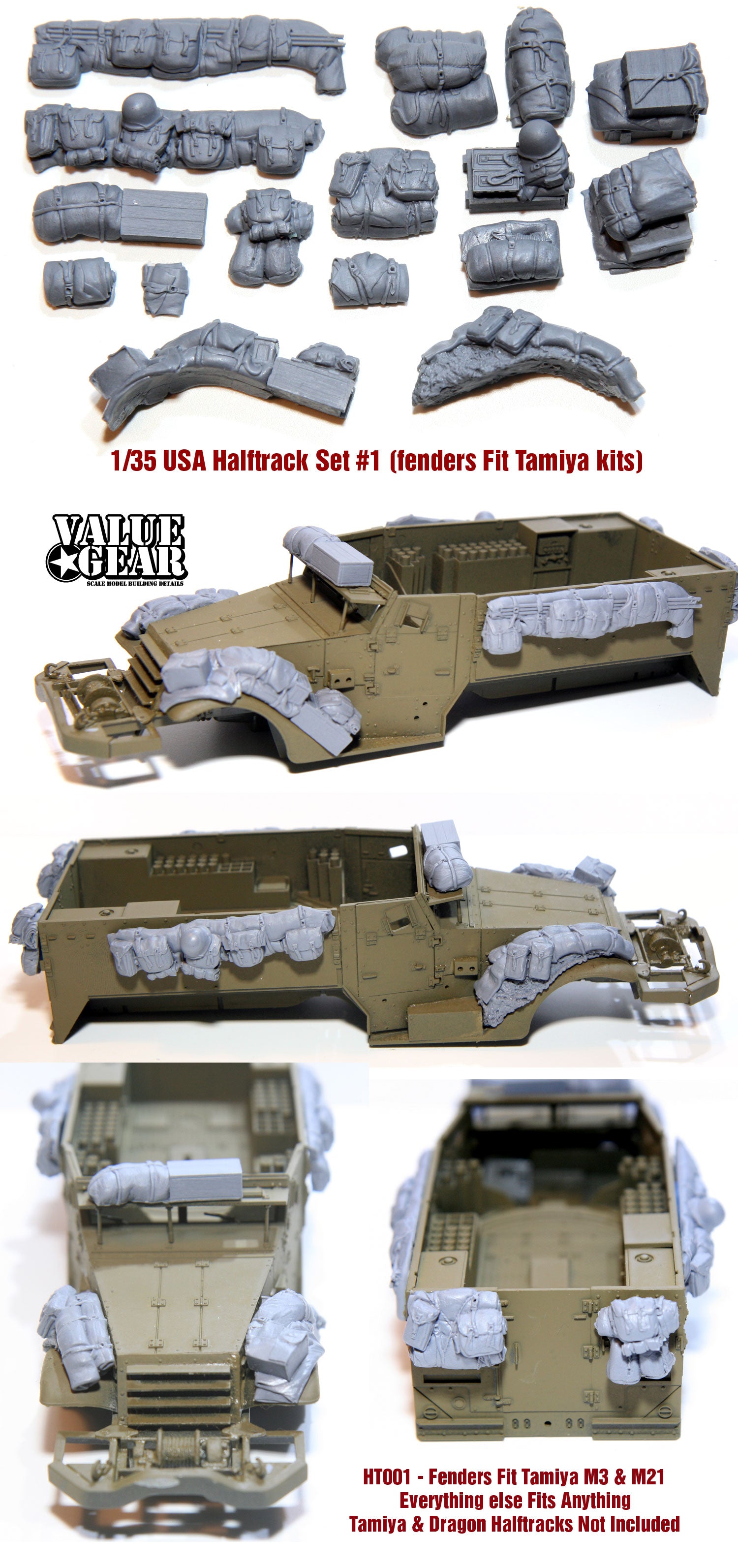 value-gear-ht001-1-35-paquet-brelage-half-track-us-ww2 image 1