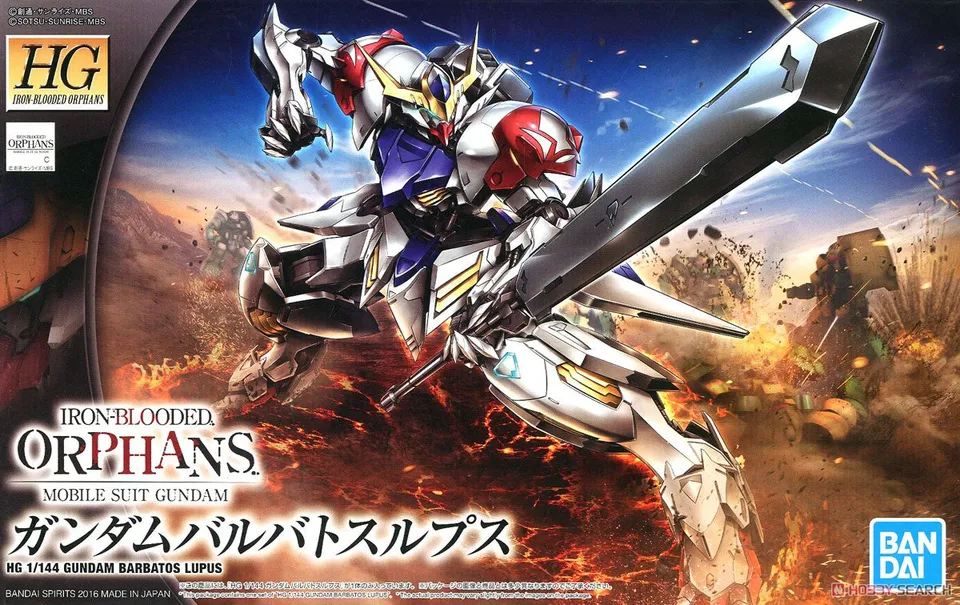 bandai-hg-1-144-gundam-barbatos-lupus-maquette-iron-blooded-orphans image 1