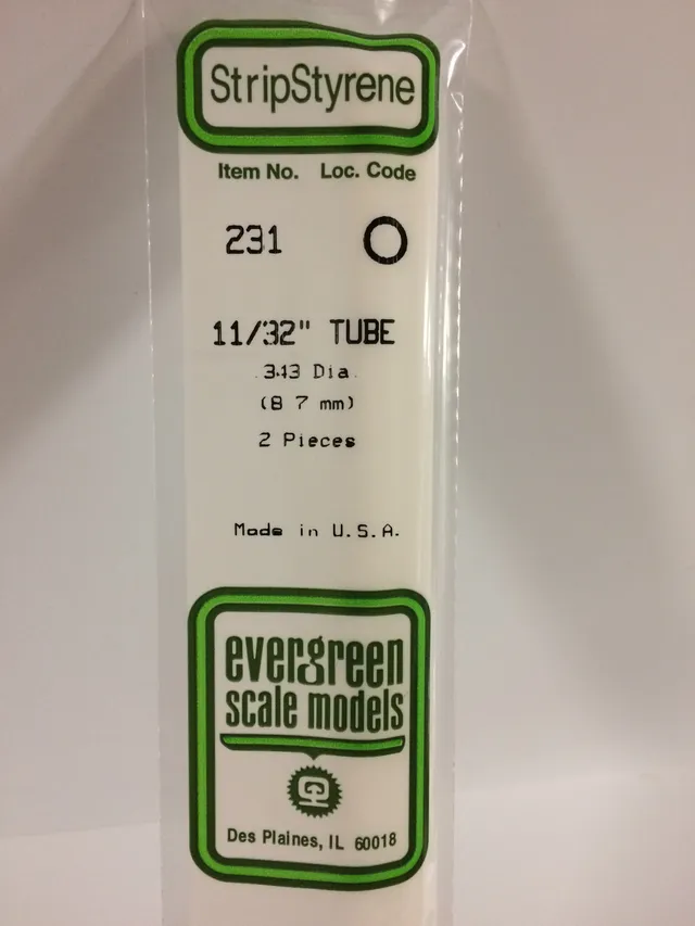 evergreen-rod-and-tube-231-tube-rond-blanc-8-3-mm-x-35-cm-2-pcs image 1