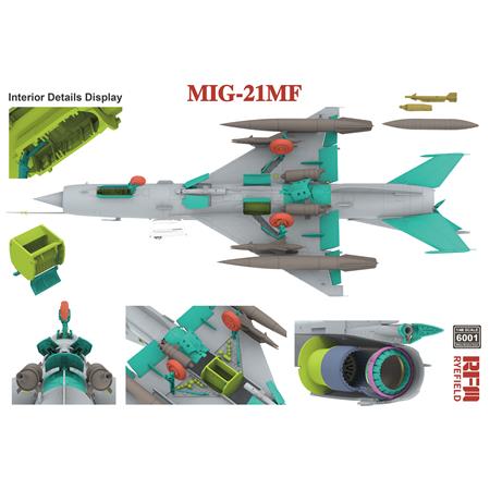 rye-field-model-6001-mig-21mf-fishbed-maquette-avion-1-48 image 4