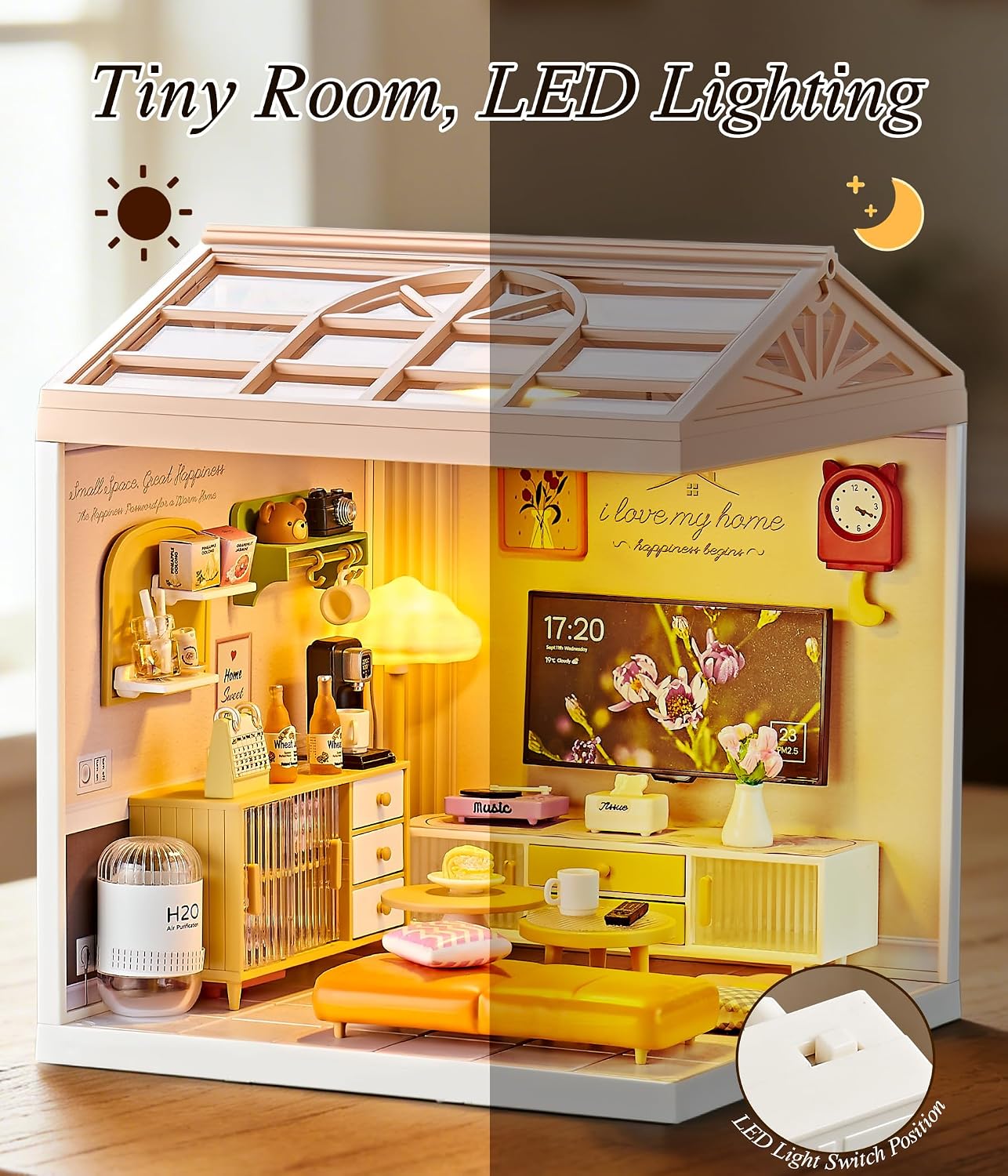 fairy-care-dreamy-bay-maison-miniature-salon-92-pcs image 5