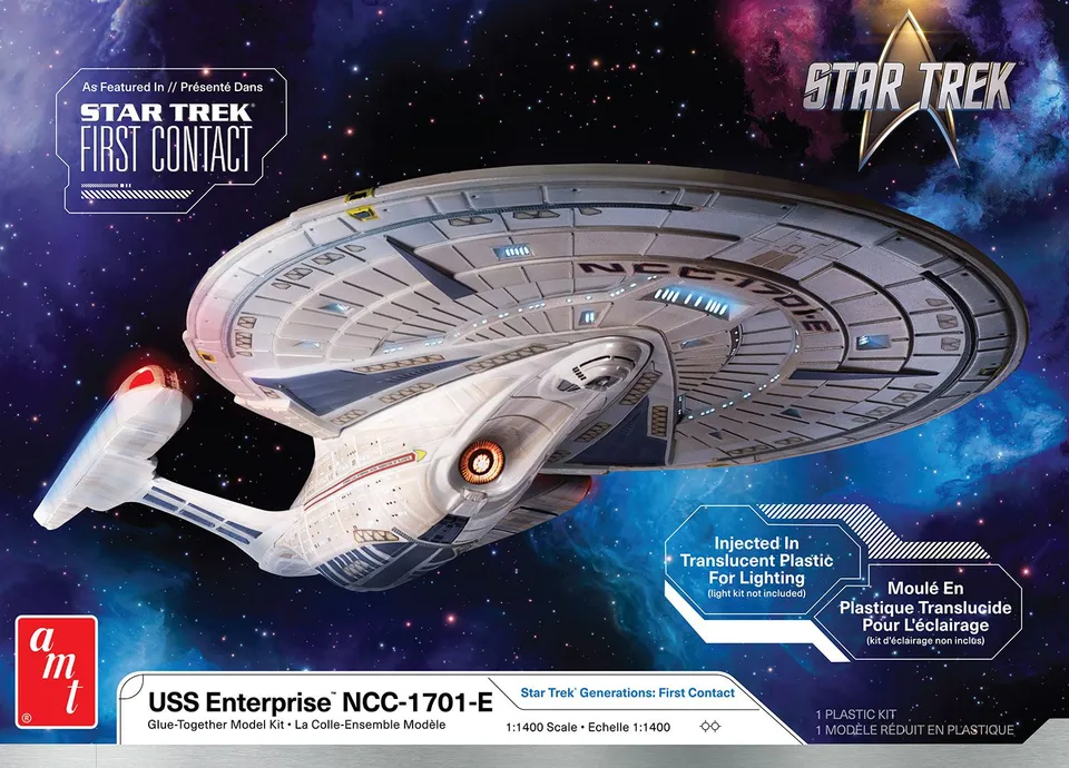 amt-star-trek-u-s-s-enterprise-ncc-1701-e-maquette-1-1400-translucide image 1