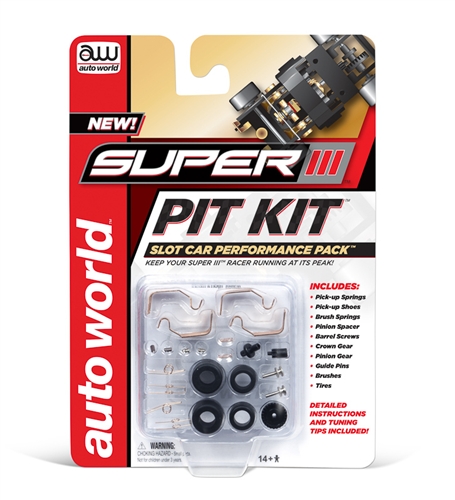 auto-world-super-iii-pit-kit-entretien-slot-car-pi-ces-lot image 1
