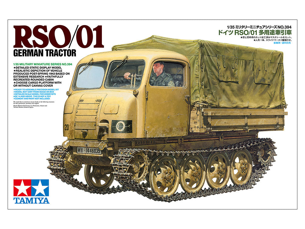 tamiya-35394-rso-01-maquette-militaire-1-35-tracteur image 1
