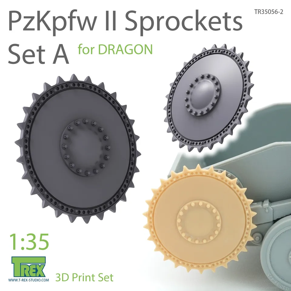 t-rex-35056-2-barbotins-pzkpfw-ii-accessoire-1-35-dragon image 1