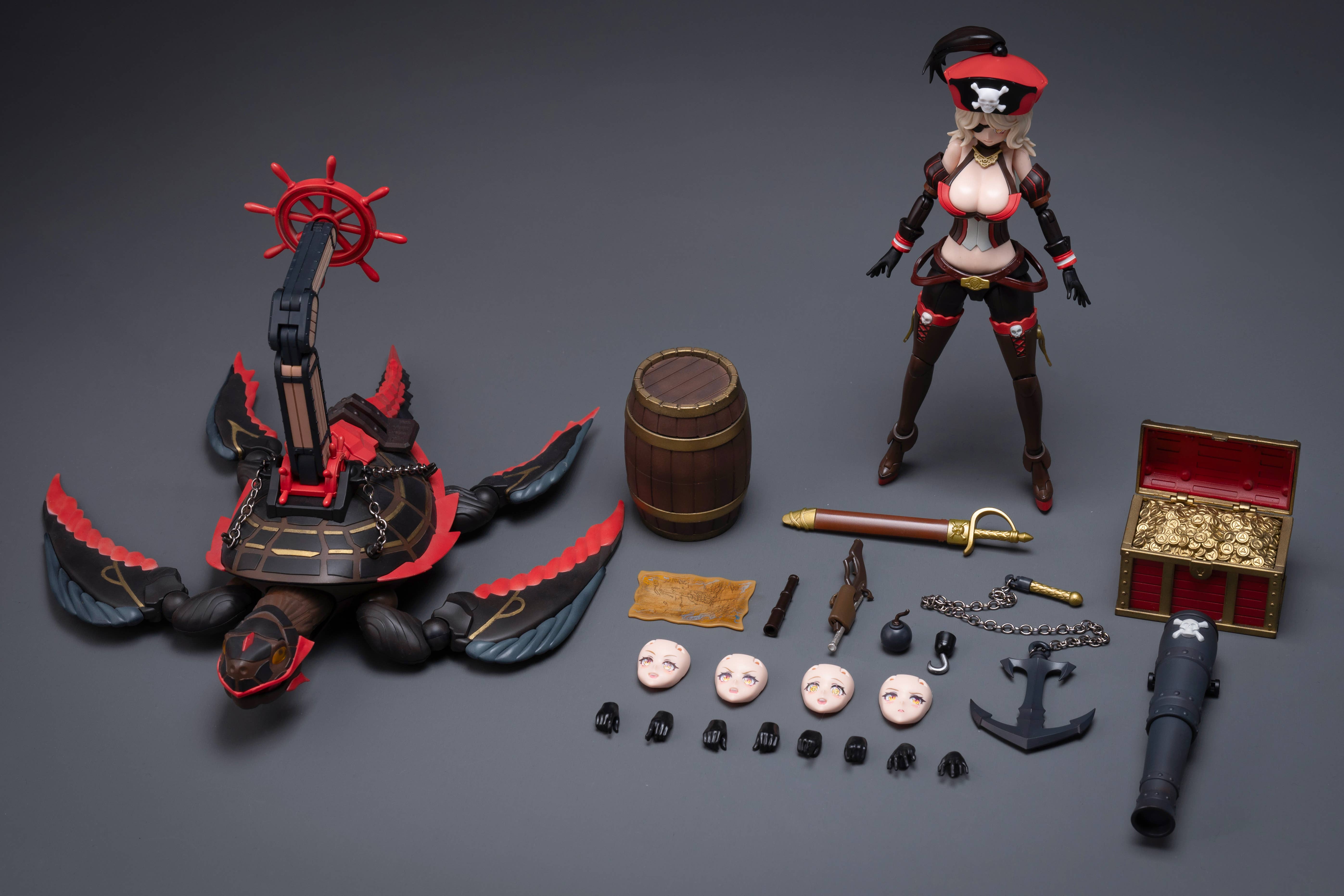 border-model-ba003-pirate-captain-queen-anne-figure-1-12 image 2