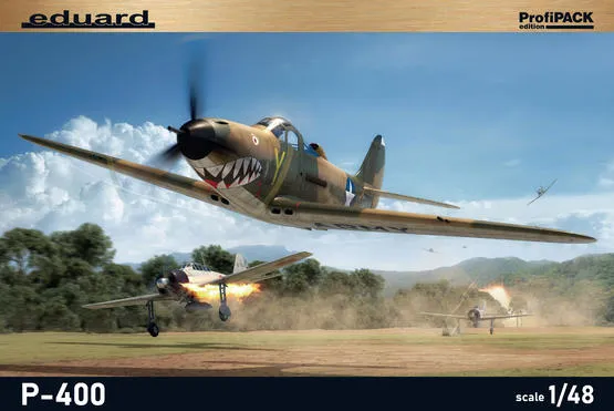 eduard-08092-p-400-maquette-avion-1-48-profipack image 1
