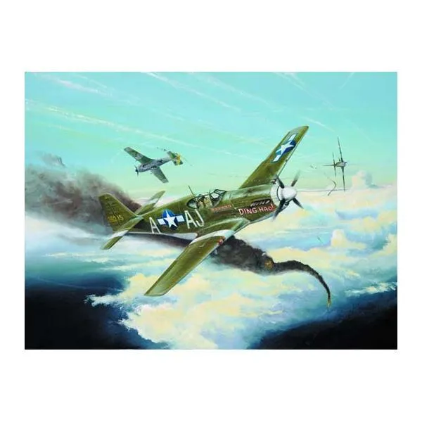 trumpeter-02274-p-51b-mustang-maquette-avion-1-32-wwii image 1