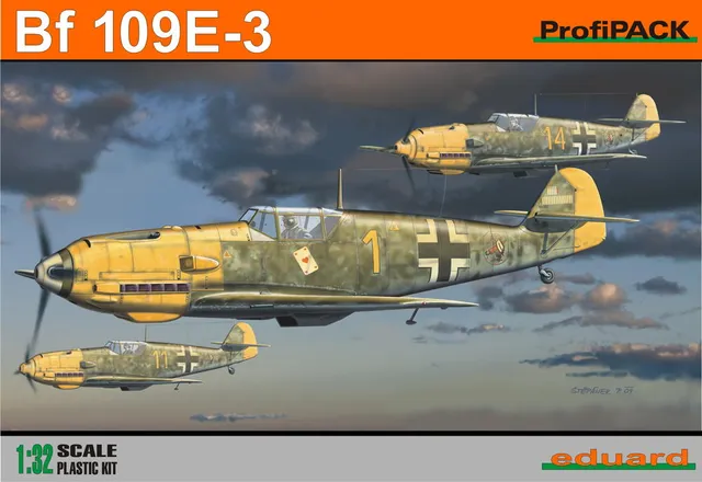 eduard-3002-bf-109e-3-profipack-maquette-avion-1-32 image 1