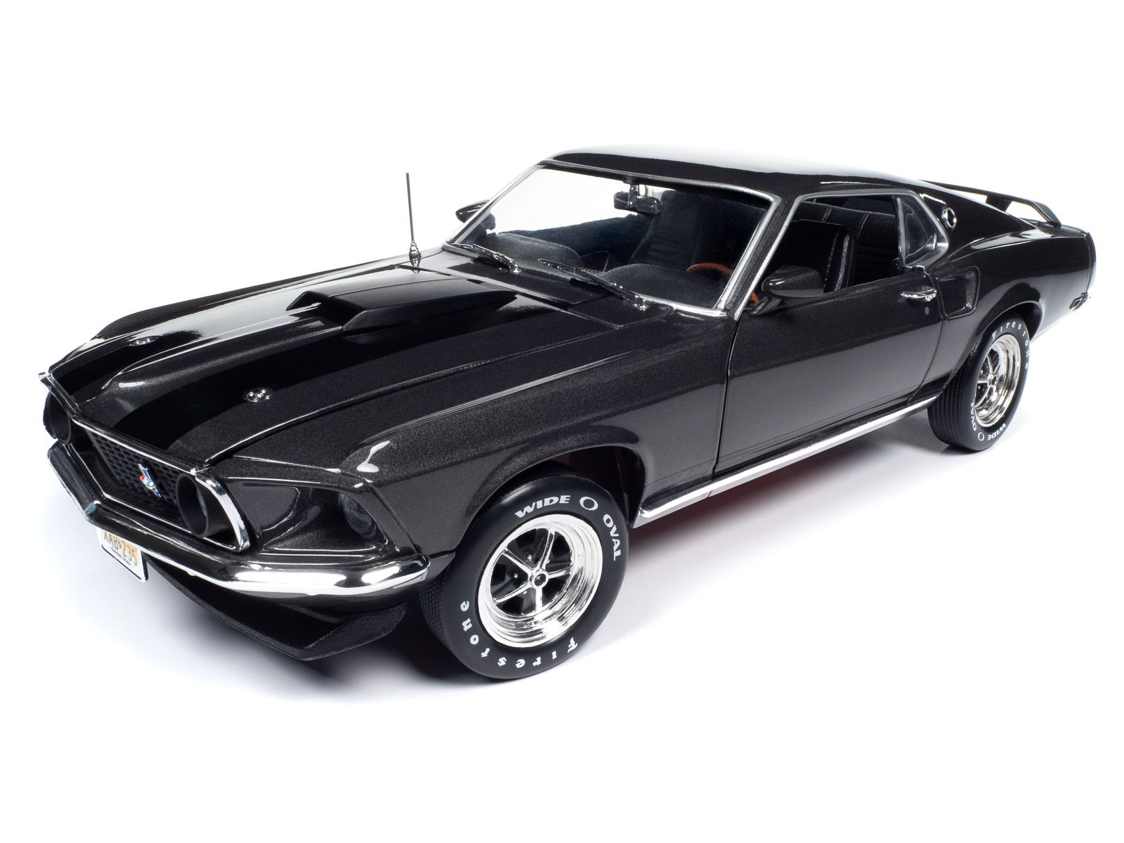 auto-world-ford-mustang-1969-john-wick-miniature-diecast-1-18 image 1