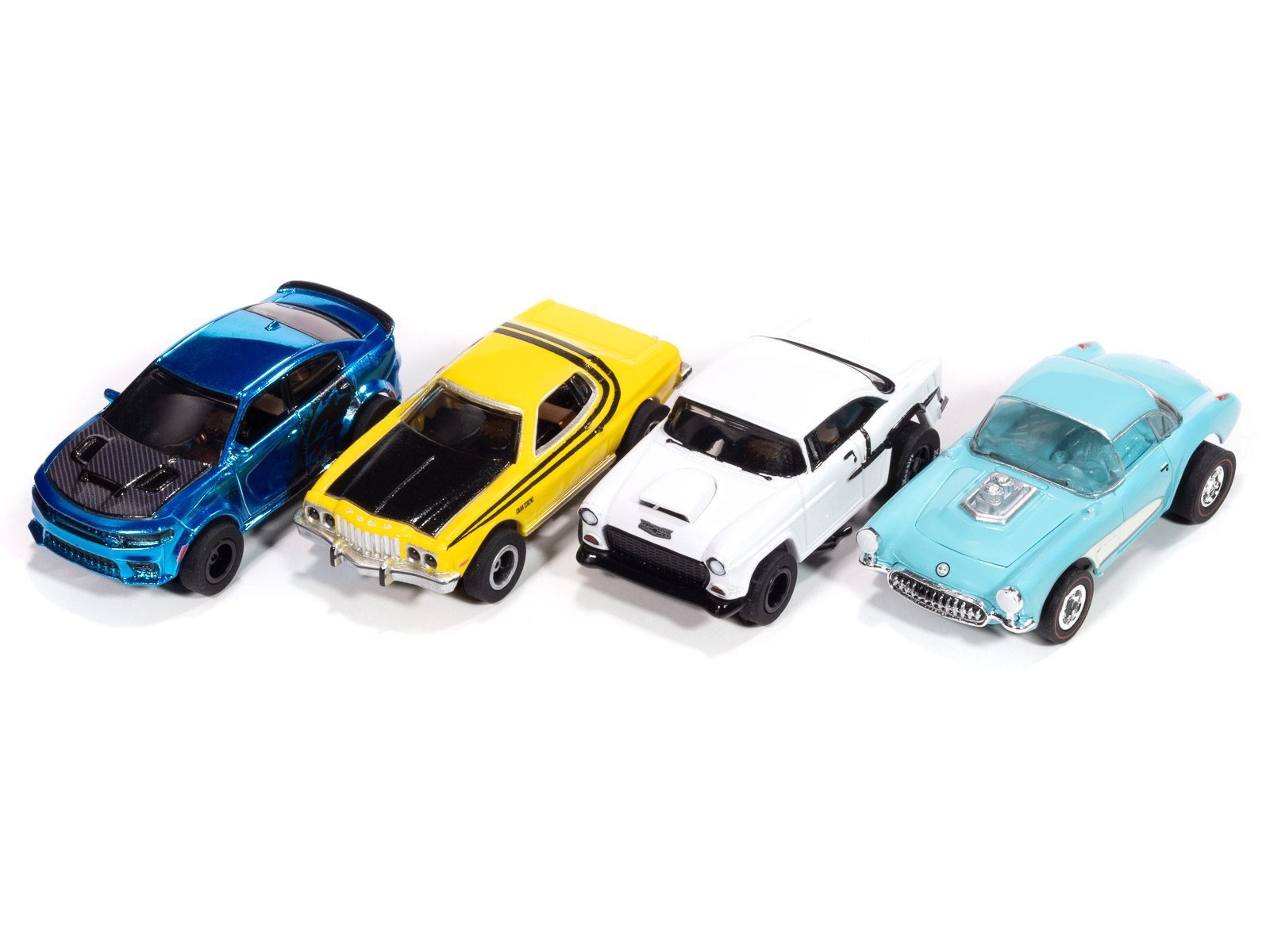 auto-world-x-traction-blacktop-bruisers-2025-slot-car-ho-b image 2