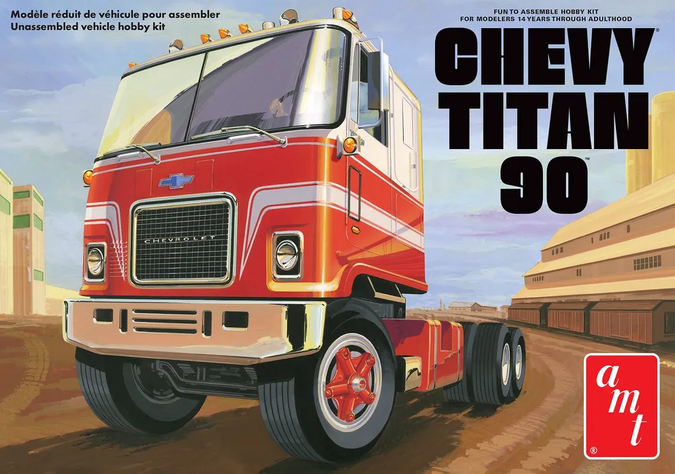amt-chevy-titan-90-maquette-camion-1-25-kit-niveau-3 image 1